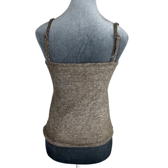 ASTR the Label Wool Blend Tank Top Brown/Gray Heather Size MP - Picture 2 of 7